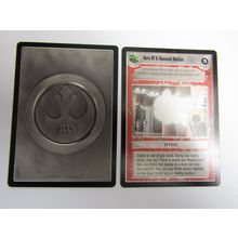 Star Wars 1997 Cloud City Decipher CCG B/B Card Hero of a Thousand Devices LS