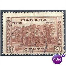 Canada 1938 SG365 20c Red-Brown Fine Used .