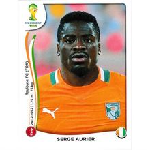 2014 Panini World Cup Soccer Stickers - #226 - Serge Aurier