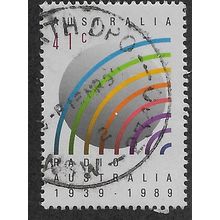 AUS 1989 41c 'RADIO AUSTRALIA' FINE USED (EBID67-861)