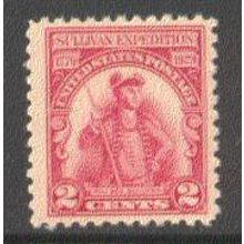 657 2c General John Sullivan Fine MNH Q0912