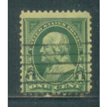 Used 279 1c Benjamin Franklin Average M04339