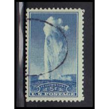 Used 744 5c Yellowstone National Park Fine RA2311