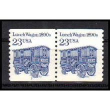 2464a 23c Lunch Wagon Fine MNH Dry Gum CNP Left 3 PA1150