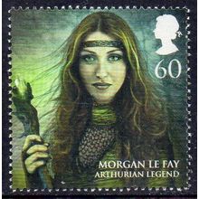 GB 2011 Magical Realms - Morgan Le Fay, Arthurian Legend 60p Used