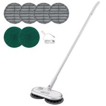 Cordless Electric Mop, Up to 70 mins Powerful Battery, Electric Spin Mop wit...