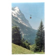 LUFTSEILBAHN, GRINDELWALD vintage .unused postcard Mt. Eiger =