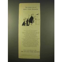 1954 Stork Margarine Ad - The Classic Case