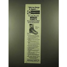 1976 Chippewa 5468 Minus Forty Boot Ad - Done it Again