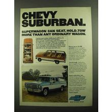 1976 Chevy Suburban Ad - Superwagon Can Seat