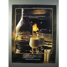 1982 Baileys Irish Cream Liqueur Ad - Little Magic