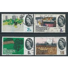 1964 Geographical Set SG651-654 Fine/Very Fine Used..