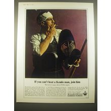 1966 W.D. & H.O. Wills Tobacco Ad - If you can't beat a Kendo man, join him