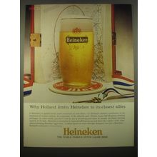 1966 Heineken Beer Ad - Why Holland limits Heineken to its closest allies