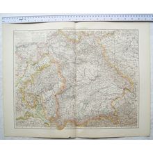 1895 The Times Plate 41 & 42 Wurtemberg and Bavaria