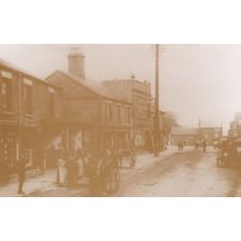 Ripley Derby First Tram Transport Postcard