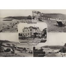 Membly Hall Falmouth Cornwall Real Photo Postcard