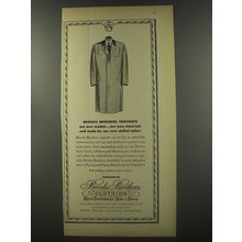 1956 Brooks Brothers Clothing Ad - Brooks Brothers Topcoats our own models