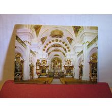 ABBEY OF St. PETER, SCHWARZWALD, BLACK FOREST, GERMANY, unused postcard =