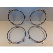1964 65 66 Chrysler New Yorker Newport 300 Headlight Retaining Rings OEM