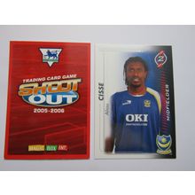 Aliou Cisse - Portsmouth Shoot Out 2005 2006 Magic Box Football Card (EF1)
