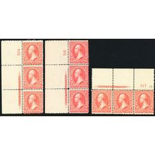 279Bg, Pink Shade - Stamps Mint NH - PL# Strips SCV $1485 - Stuart Katz