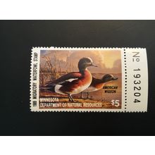 ICOLLECTZONE US 1989 Minnesota MN13 Single Duck Stamp VF NH