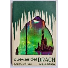 Postcard book Cuevas de Porto Cristo, Mallorca. Cuevas Del Drach. Unposted