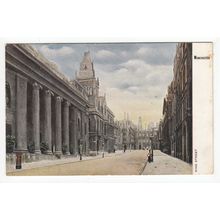 King Street Manchester Postcard H M & Co