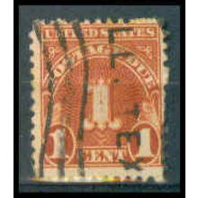 Used J80 1c Postage Due Average WA1282