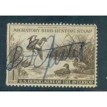 Used RW9 $1 Baldpates Fine NA1723