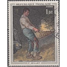 France 1971 Michel 1744 O Cote (2008) 0.70 € Millet Le vanneur Cachet rond