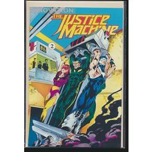 The Justice Machine #2, 1990 Innovation Comic Book, High Grade