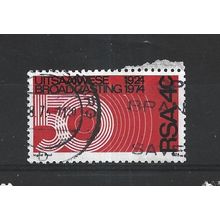 SouthAfrica.50th Anniv of Broadcasting in South Africa stamp.Fine Used.Sep25a