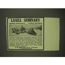 1913 Lasell Seminary Ad