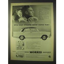 1959 Morris Oxford Car Ad - Who Says Dreams Never Come