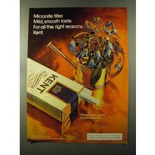1973 Kent Cigarettes Ad