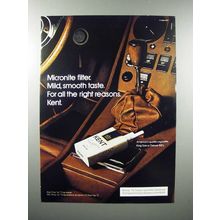 1973 Kent Cigarette Ad - Mild Taste