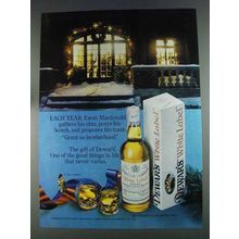 1980 Dewar's White Label Scotch Ad - Ewan Macdonald