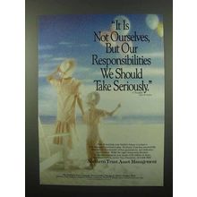 1989 Northern Trust Asset Management Ad - Seriously