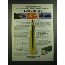 1977 Remington Accelerator Cartridge Advertisement