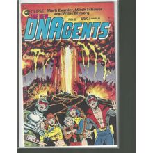 The New DNAgents, #5, Eclipse Comic, Mid Grade