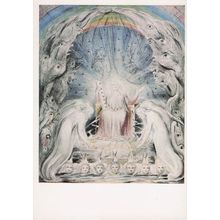 William Blake The Four & Twenty Elders Tate Gallery Painting Postcard