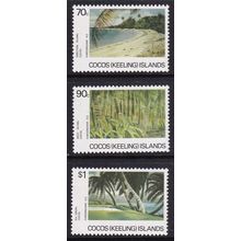 Cocos (Keeling) Islands 1987 SG 162-4 MM (E-847 (17))