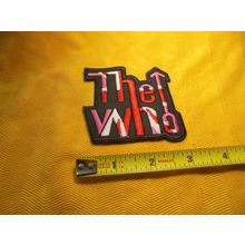 THE WHO IRON-ON PATCH! Brand New! $9.00 Shipped!! Show your loyalty with this...