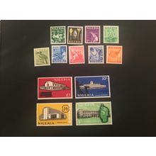 ICOLLECTZONE Nigeria 101-113 VF hinged