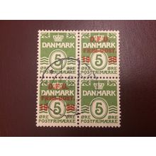 ICOLLECTZONE Denmark 263 block Very Fine Used