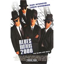 Dan Ackroyd in 1998’s BLUES BROTHERS 2000 original rolled 27x41 one-sheet poster