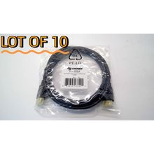 LOT OF 10* Steren 517-306BK Black 6FT HDMI High Speed w/ Ethernet Cable