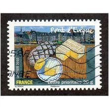 FRA 2010 (56c) 'FLAVOURS OF FRANCE -PONT 'L'EVEQUE' FINE USED (EBID21494)